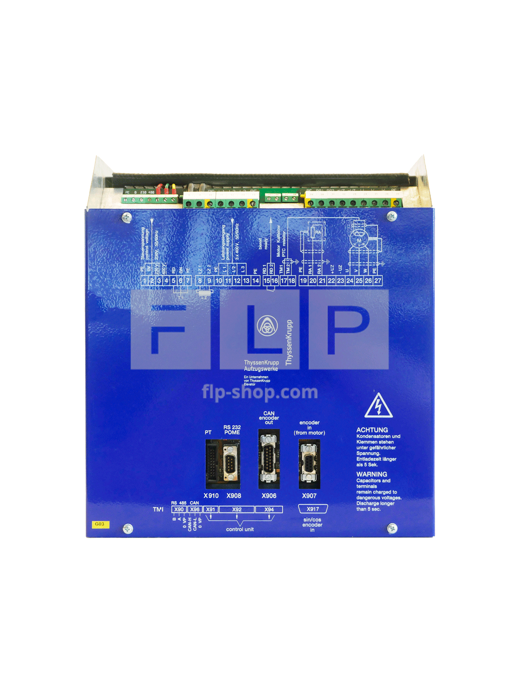 Reparatur Frequenzumrichter ThyssenKrupp CPI32 FLP Lift Parts Repair