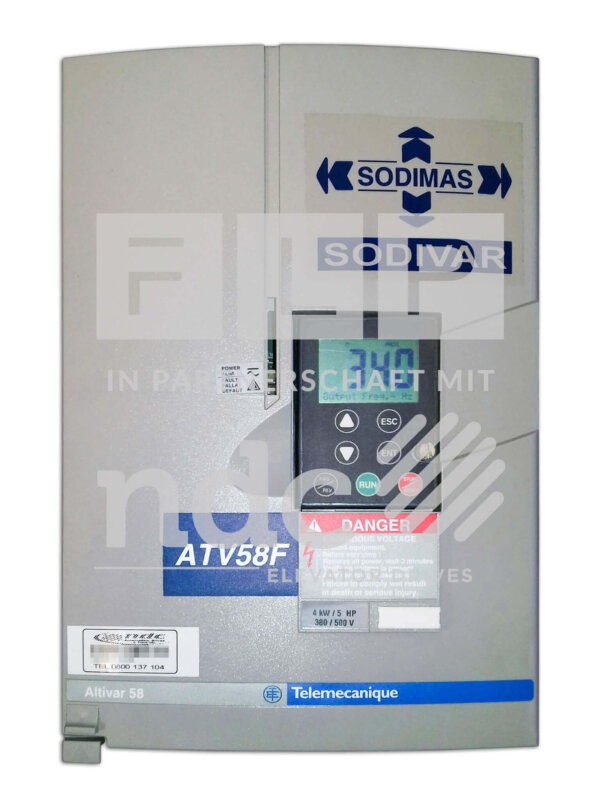 Frequenzumrichter für Aufzüge Sodimas Sodivarlift ATV58F